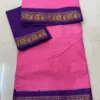 Madisar sarees - Madurai Sungudi Cotton - Running Blouse (Light Pink Colour)