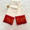 Madurai sungudi cotton Zari Check Contrast - White with Red (Running Blouse)