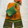 Madurai Sungudi cotton Kolam saree- with Blouse- KRYG - Kolam