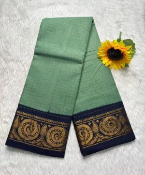 Pista Green with blue (Running blouse)