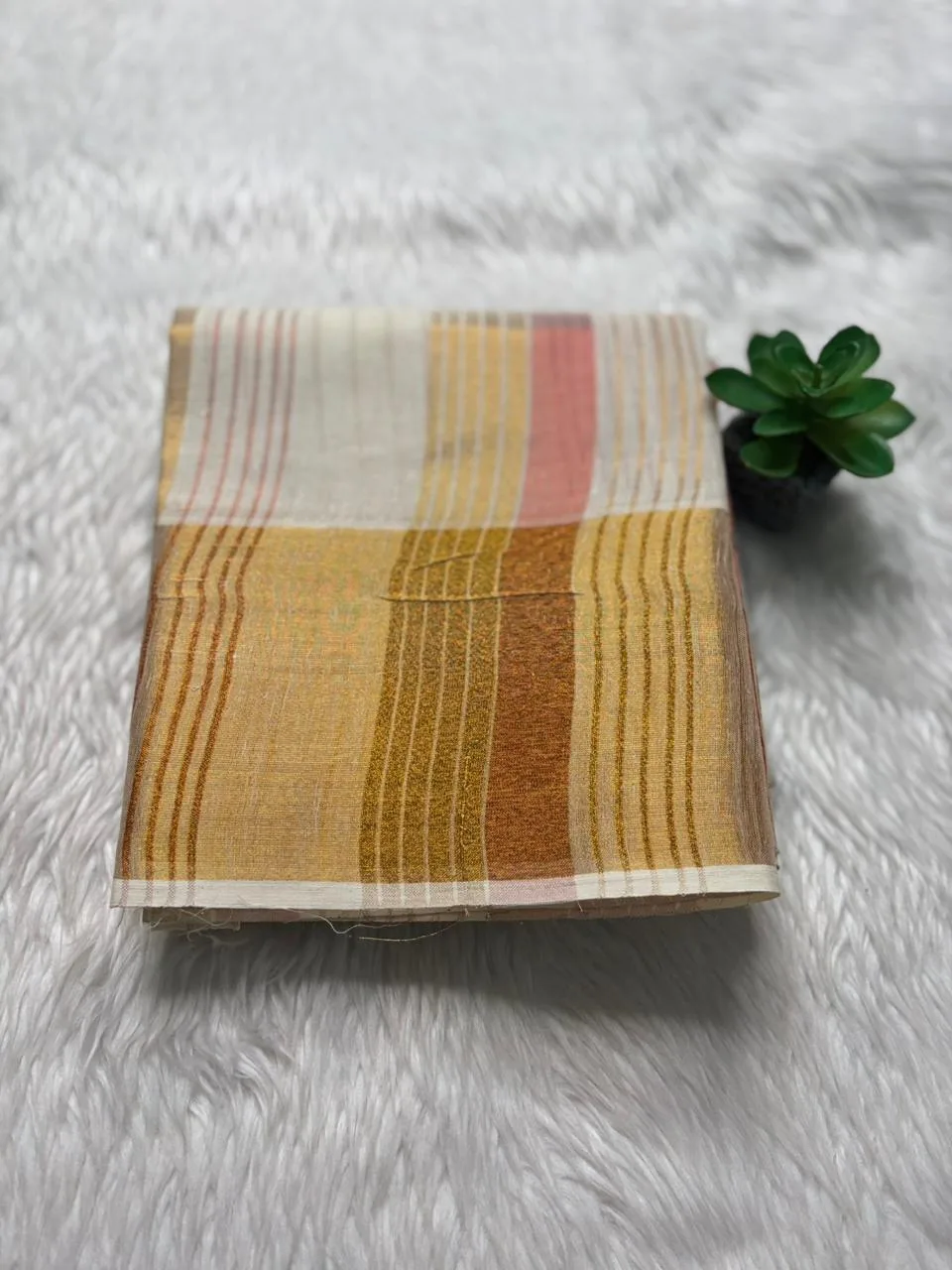 Sungudi Cotton Blouses - Tissue border - White Pallu