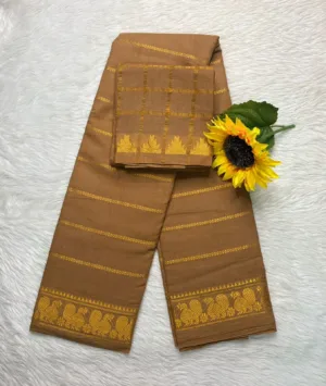 Madurai sungudi cotton Veludhari Small Self border -Narmudi