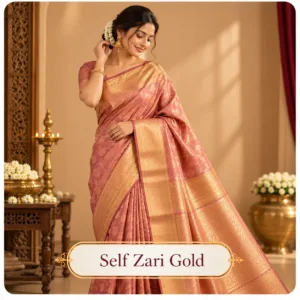 Self Zari Gold