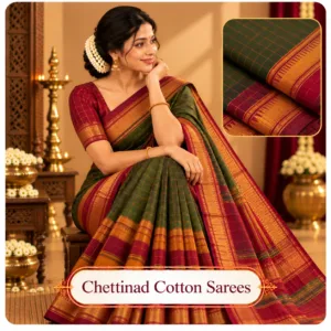 Chettinad Cotton Sarees