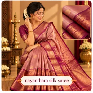 nayanthara silk