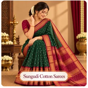Sungudi Cotton Sarees