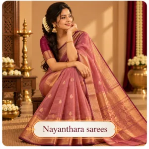Nayanthara sarees